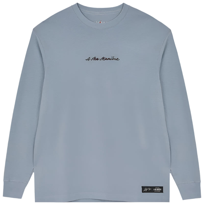 Jordan x A Ma Maniere L/S Tee Obsdian Mist