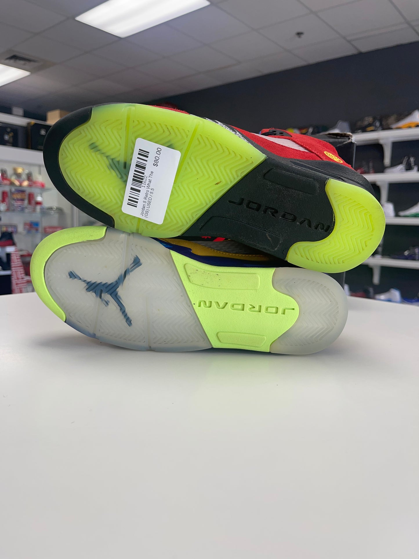 Jordan 5 Retro What The (GS) USED