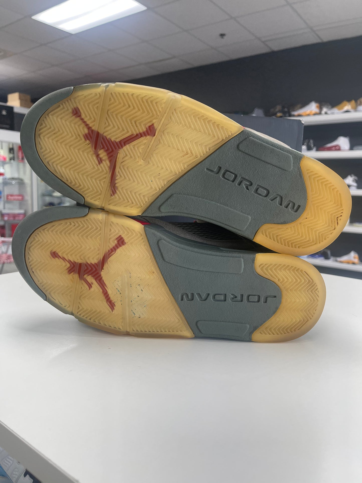 Jordan 5 Retro P51 Camo USED REP BOX