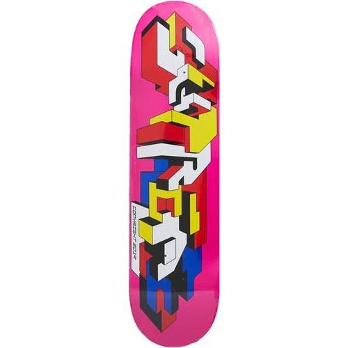 Supreme Delta Logo Skateboard Deck Magenta