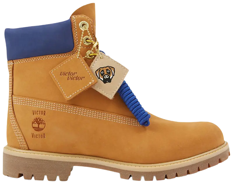 Victor Victor x Timberland 6 Inch Premium Boot 'Wheat Navy'