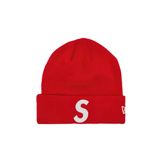 Supreme x New Era S Logo Beanie 'Red'