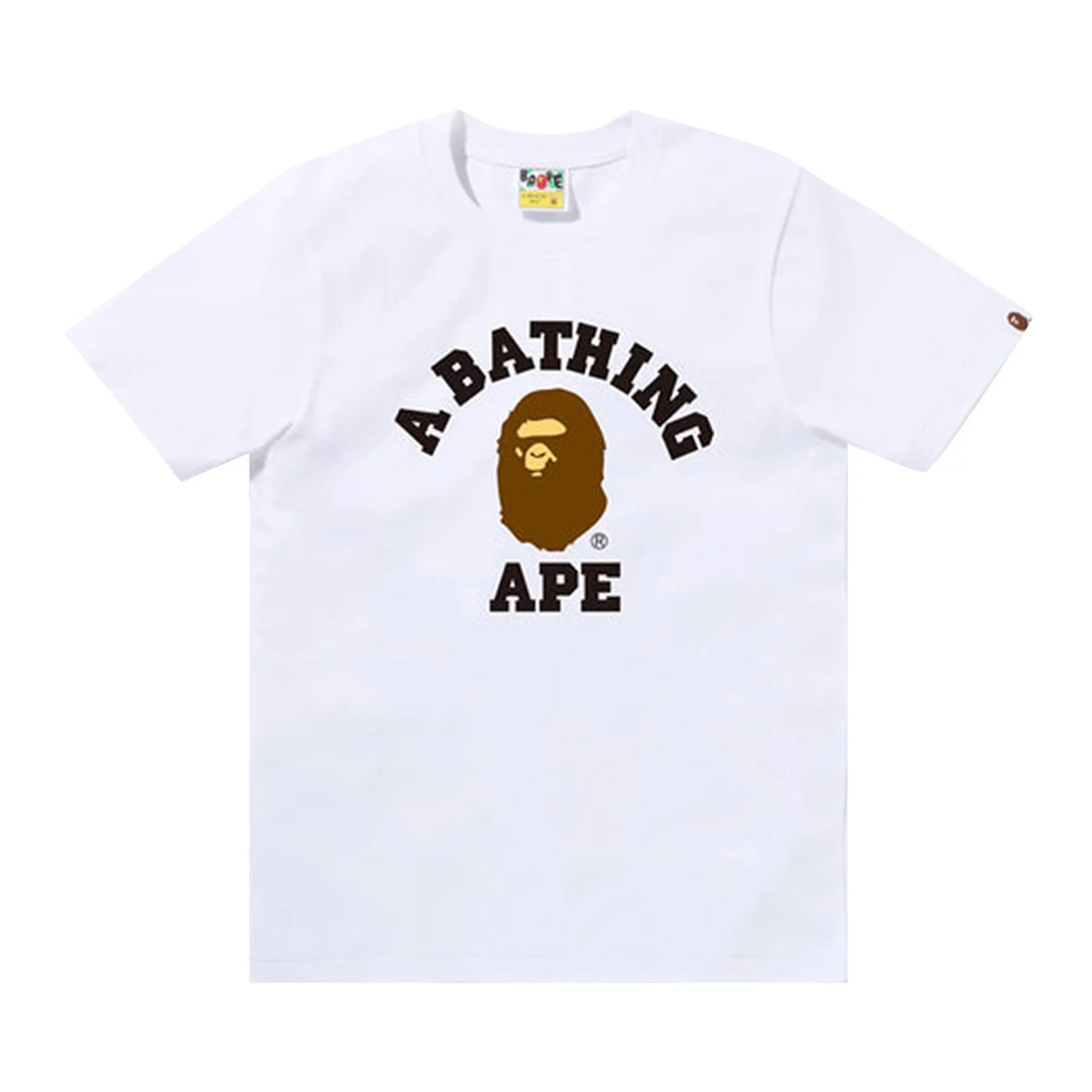 BAPE College Tee 'White' 2024