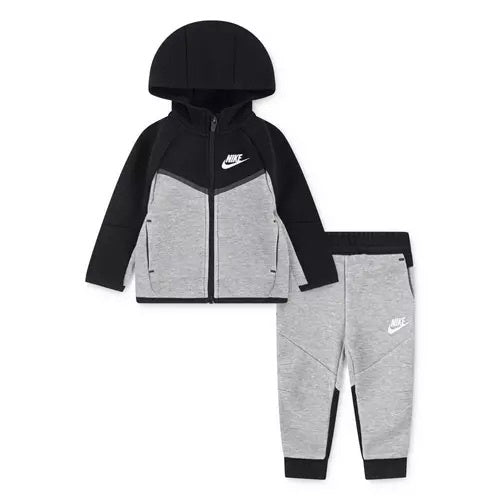 Nike Sportswear Baby Tech Fleece 2-Piece Full-Zip Set Grey/Black