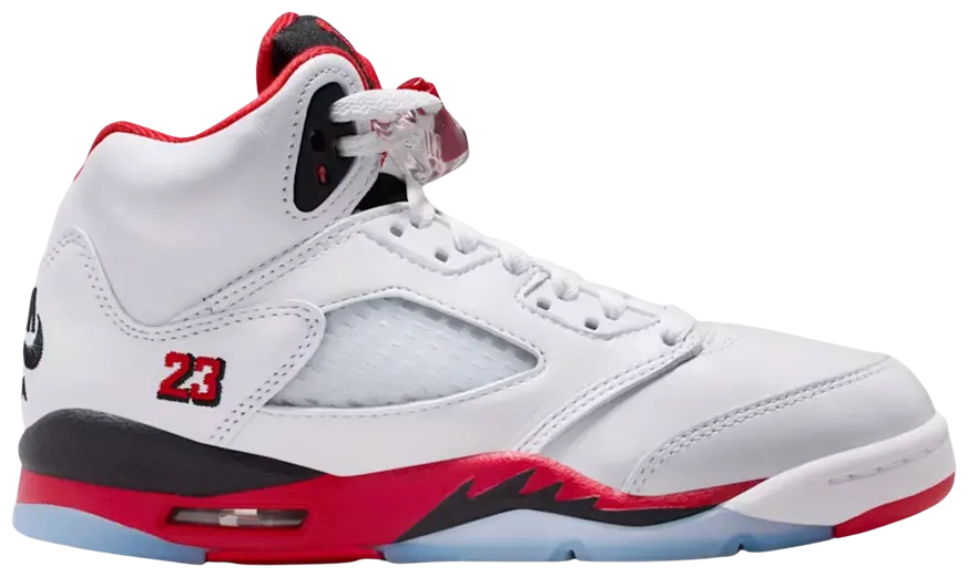 Jordan 5 Retro Fire Red Black Tongue (2025) (GS)
