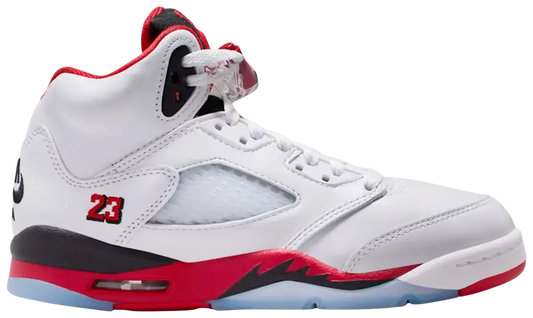 Jordan 5 Retro Fire Red Black Tongue (2025) (GS)