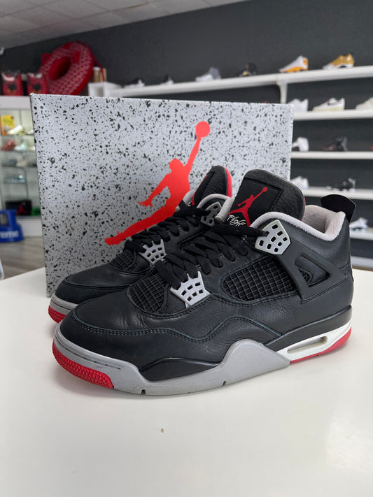 Jordan 4 Retro Bred Reimagined USED 9