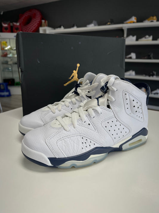 Jordan 6 Retro GS Midnight Navy USED