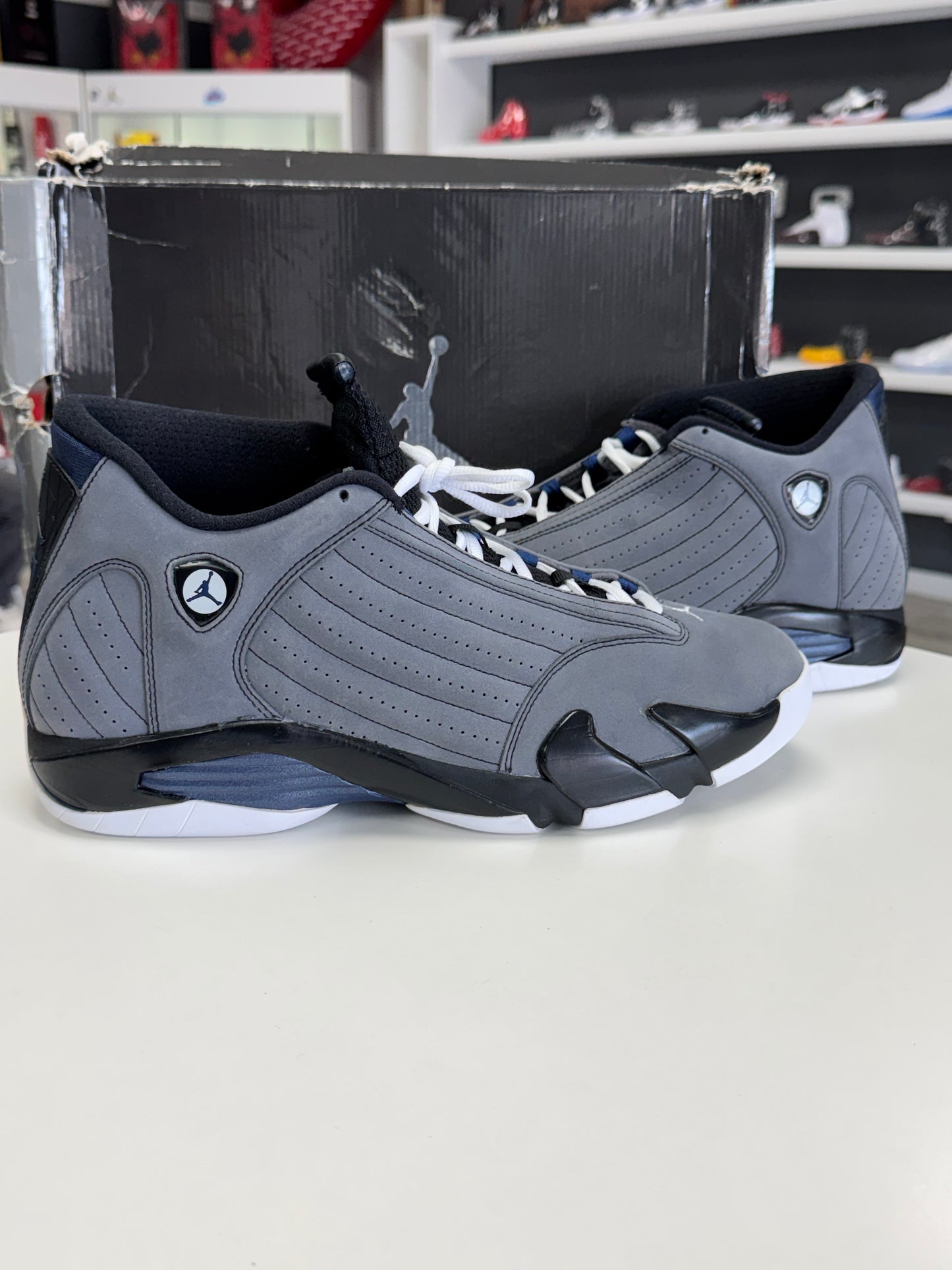 Jordan 14 Retro Light Graphite USED