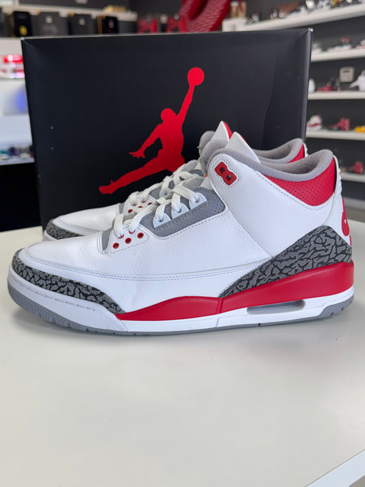 Jordan 3 Retro Fire Red (2022) USED