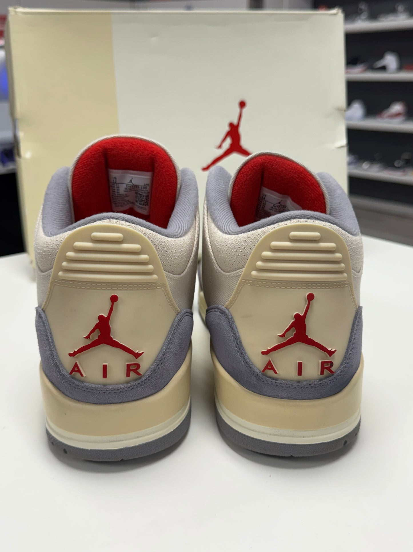 Jordan 3 Retro Muslin USED