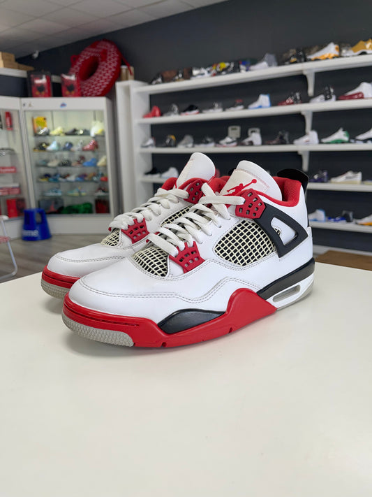 Jordan 4 Retro Fire Red Used