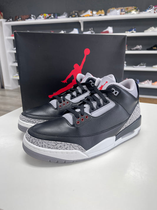 Jordan 3 Retro OG Black Cement USED